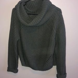 Cowl neck sweater